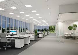 Workspace Lighting Installation